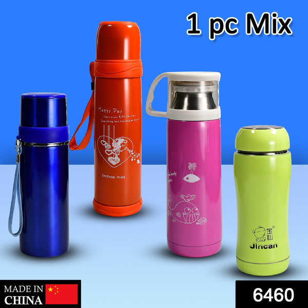Stainless Steel Mix Bottle for Water & Beverages (1 Pc)