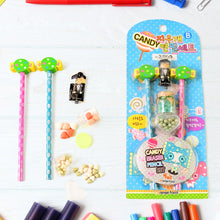 Fun Candy Design Pencil Set with Accessories (1 Set / Mix Design)